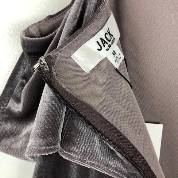 NWT Jack By BB Dakota Velvet Flare Jumpsuit Size M - Picture 8 of 12